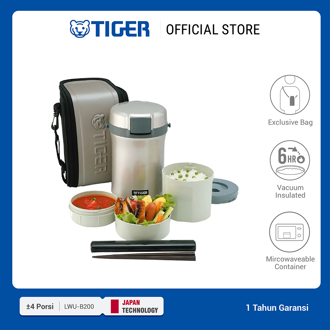 Tiger Lunch Jar LWU-B200